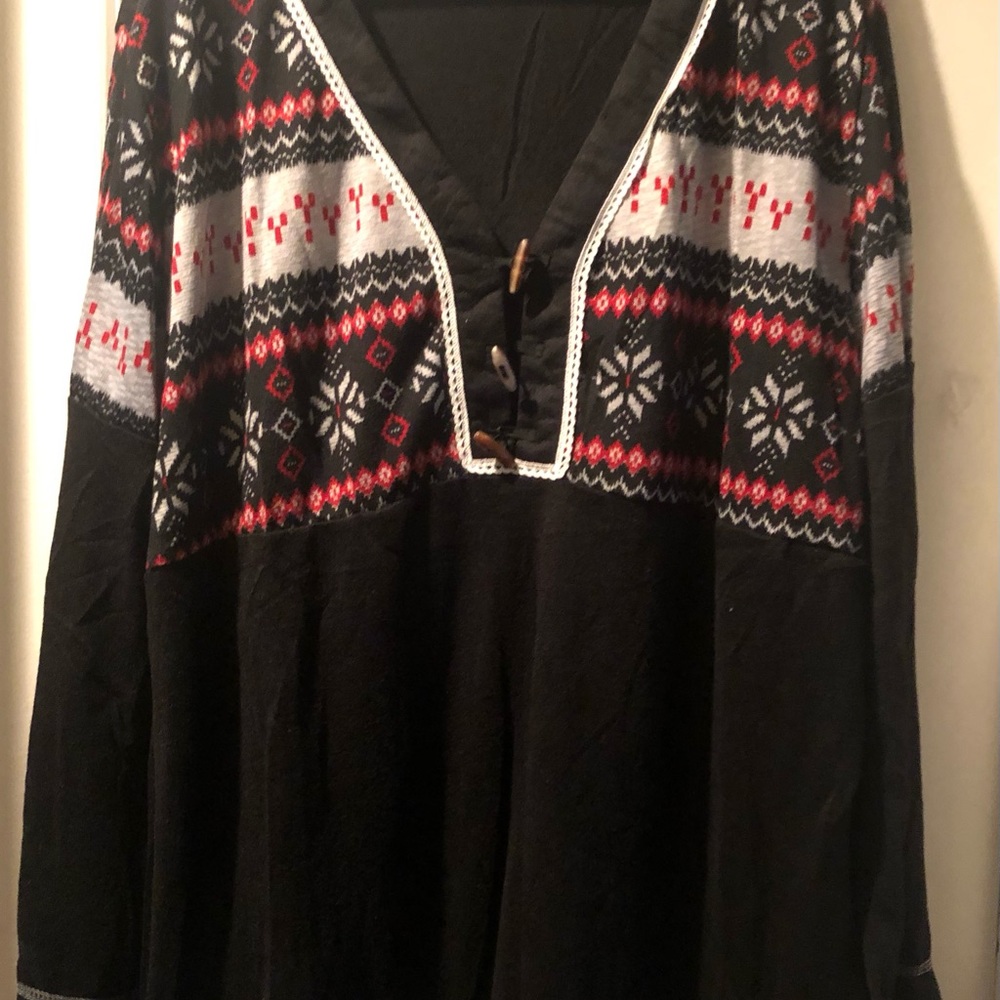 Sweater by Nextmia Black with Red New Size 22